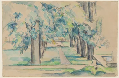 Laan van Kastanjebomen bij de Jas de Bouffan, c.1878-90
