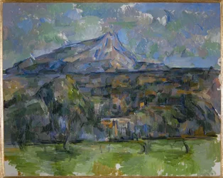 La Montagne Sainte Victoire vue des Lauves (olieverf op doek)