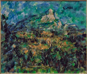 La Montaigne Sainte-Victoire (schilderij op doek)