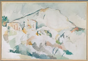 Mont Sainte-Victoire (aquarel)