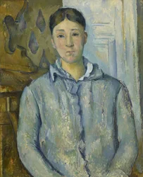 Madame Cezanne in Blauw