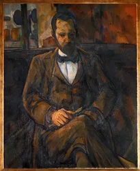 Portret van M. Ambroise Vollard, de kunsthandelaar, geschilderd 1899 (schilderij op doek)