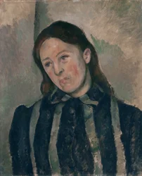 Portret van Madame Cézanne