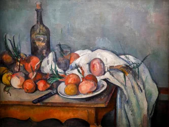 Stilleven met uien 1896-1898