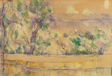 Gezicht vanuit het Atelier in Lauves