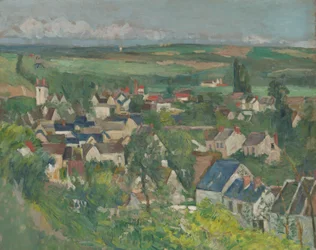Auvers, Panoramisch uitzicht