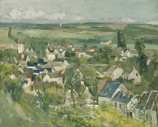Auvers, Panoramisch Uitzicht, 1873-75