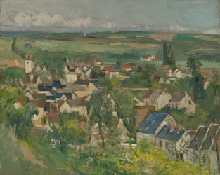 Auvers, panoramisch uitzicht, 1873-75