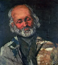 Hoofd van een oude man, ca. 1866