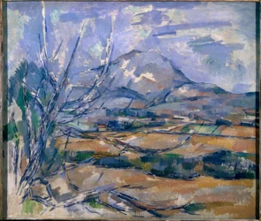 De berg Sainte Victoire