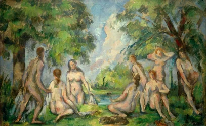 P. Cézanne, badende