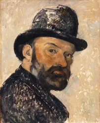 Zelfportret met bolhoed