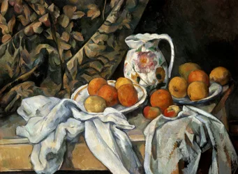 Stilleven met draperie, ca. 1895