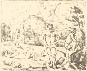 De baders (grote plaat)