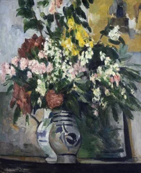 Twee vazen met bloemen, ca. 1877
