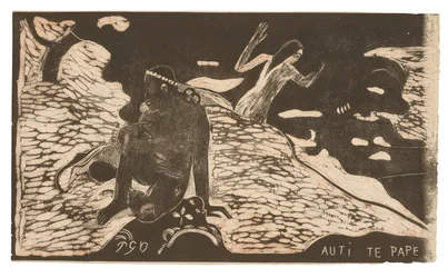 Auti te pape (Vrouwen bij de rivier), uit de Noa Noa Suite