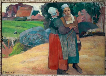Bretonse boeren (olie op doek)