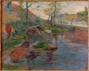 De haven van Pont-Aven