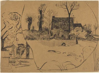 Landschap bij Pont-Aven