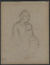 Moeder en kind recto, 1870s