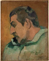 Paul Gauuin, zelfportret (olieverf op doek)