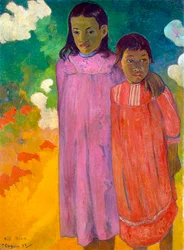 Piti Tiena, twee zussen, 1892