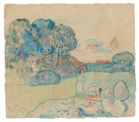 Tahitiaans Landschap