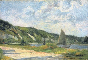 De kliffen van La Bouille, 1884