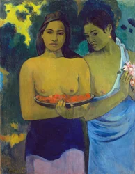 Twee Tahitianen