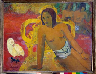 Vairumati. Schilderij door Paul Gauguin (1848-1903)