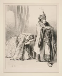 (De jonge prinses) Zal ik van pijn aan uw voeten moeten sterven, Heer...