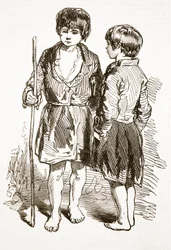Herd jongens van Iona, uit 