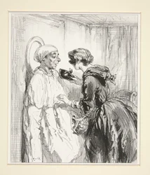 „Het masker valt, de man blijft en de pierrot verdwijnt.”