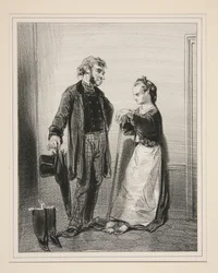 Men kan niet met mademoiselle praten: ze doet haar nagels...
