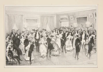 Een bal aan de Chaussée d