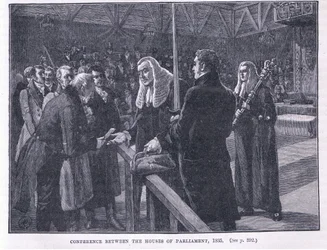 Conferentie tussen de Huizen van het Parlement AD 1835