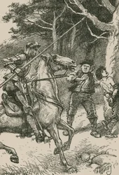 Onbeleefde ridder, het is een onwaardige daad om een persoon te slaan die zichzelf niet kan verdedigen