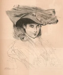 Portret van de Dochter van de Kunstenaar, ca. 1879-1903, 1903