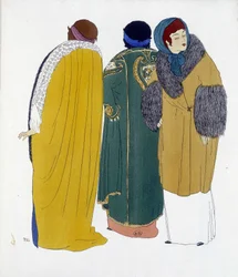 Creatie van Paul Poiret uit 