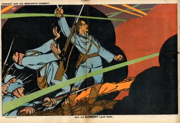 La Baionnette, Satirisch in kleuren