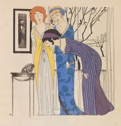 De jurken van Paul Poiret, 1908.
