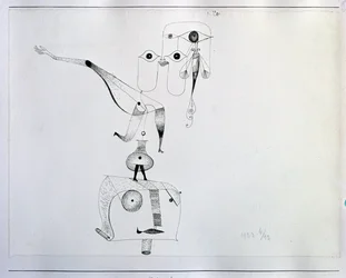 Een Caprice van Balans (tekening, 20e eeuw)
