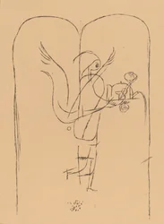 Een Genie Serveert een Klein Ontbijt, 1920