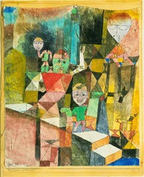 Introductie van het wonder Présentation du Miracle, 1916
