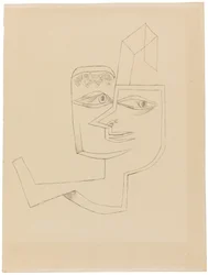 Portret van een coole vrouw, 1919