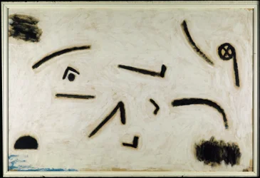 Zonder Titel (tekens op zwarte achtergrond), c.1940