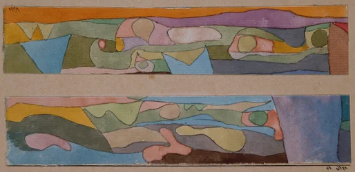 Twee kleine aquarellen