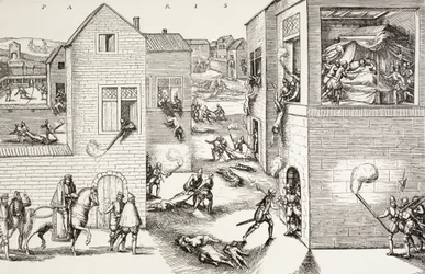 Het bloedbad op St. Bartholomeusdag in augustus