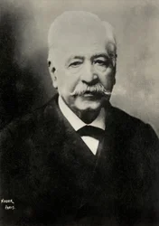 Portret van Ferdinand de Lesseps (foto)