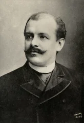 Portret van Jean de Reszke (foto)